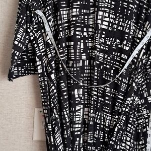 Jessica London Monochrome Geometric Dress